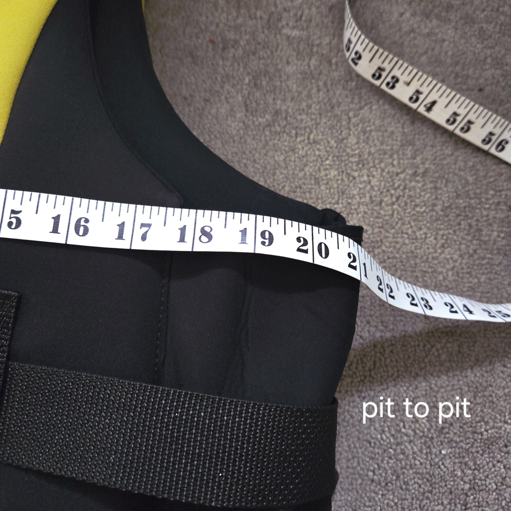 Fluid Women Yellow & Black Life Vest Size US M/L - Picture 4 of 9